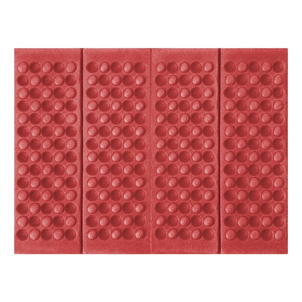 NILS CAMP Camping Sitzmatte rot faltbar ultraleicht für Camping Outdoor Strand