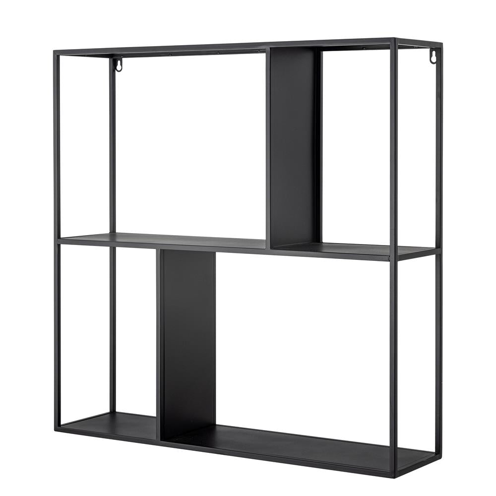 Bloomingville Mack Regal Schwarz Metall 71x71 cm Wandregal