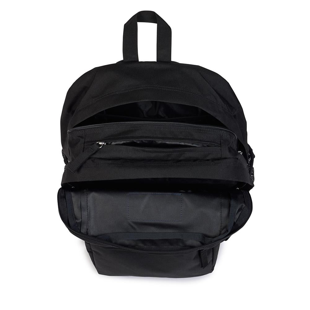 JanSport Big Day Pack Rucksack in Black – großer Schul‑ & Laptoprucksack mit 34 L Volumen