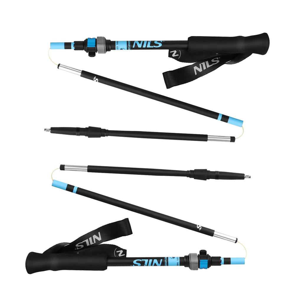 Trekkingstöcke faltbar Aluminium 7075 Trekkingstöcke | NILS TK8604