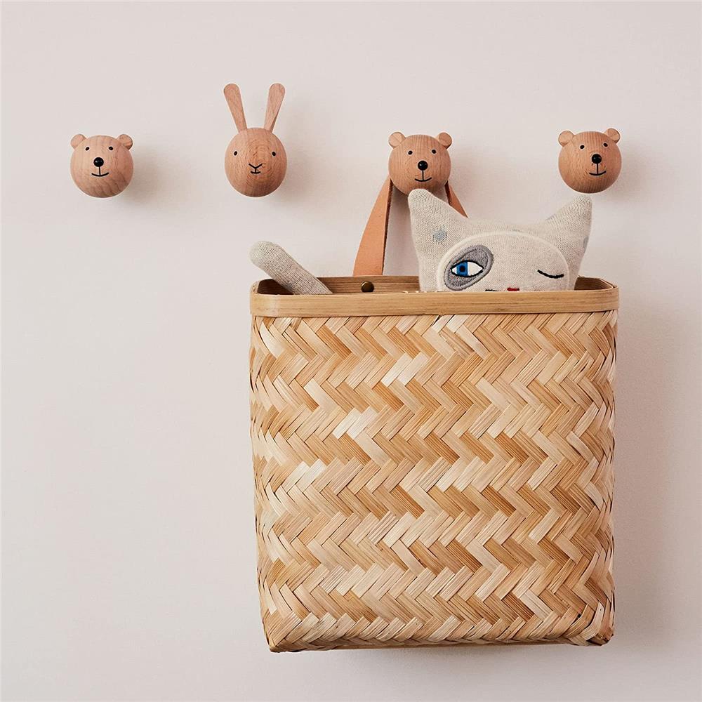 OYOY Mini - Wandhaken Hase, Buchenholz