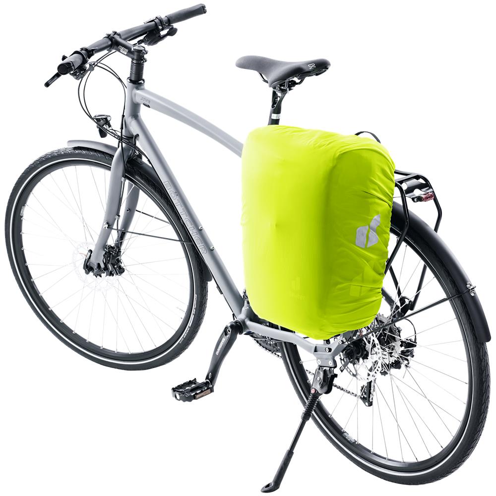 deuter Valbona 20+5, Fahrradtasche, cactus (grün), 25L, Hinterradtasche