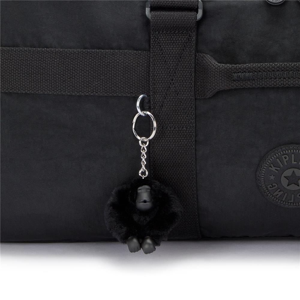 Kipling JONIS M, Mittelgroßer umwandelbarer Rucksack, Black Noir (schwarz), 62L, Sporttasche
