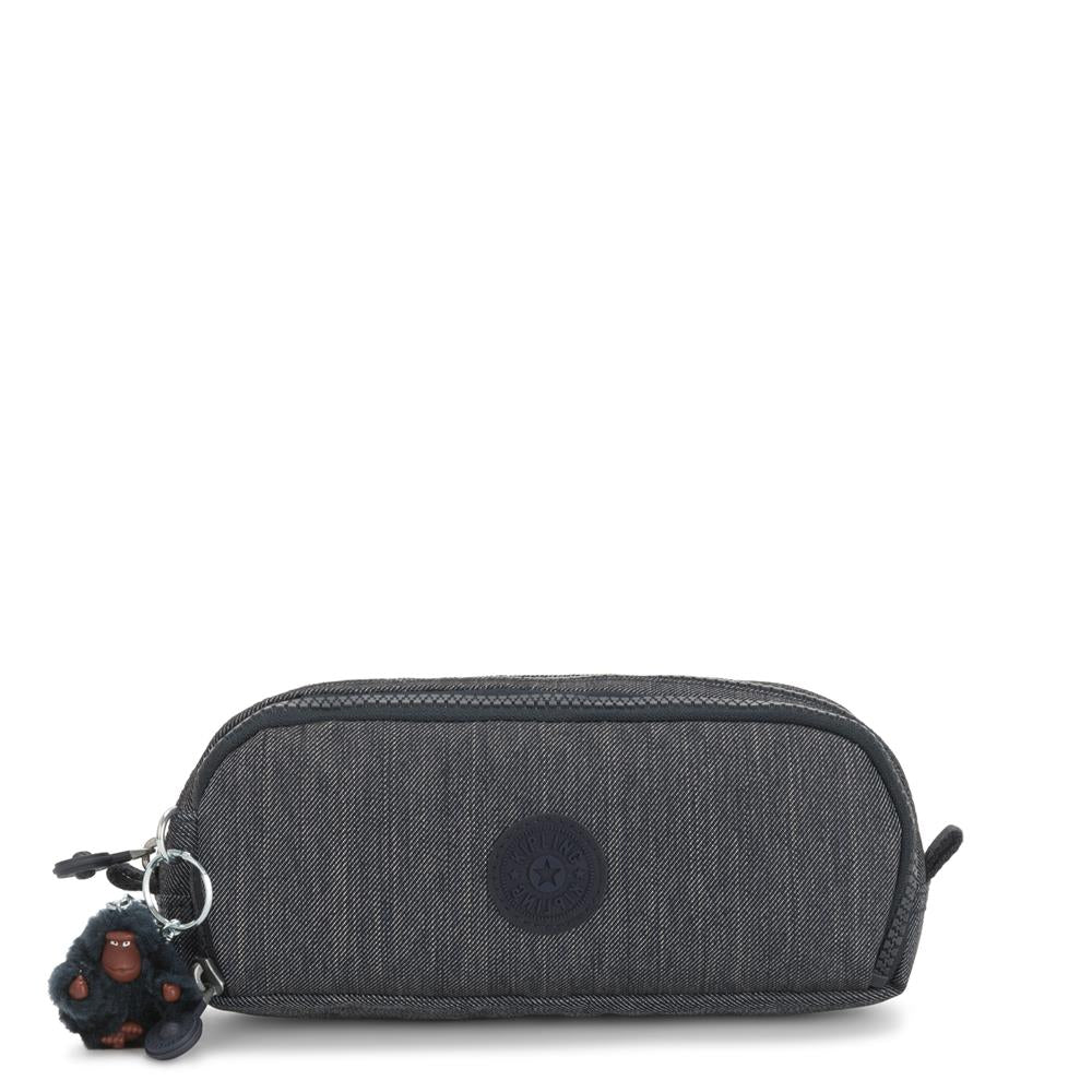 Kipling GITROY, großes Federmäppchen, Marine Navy (blau), Stifteetui mit Organizer