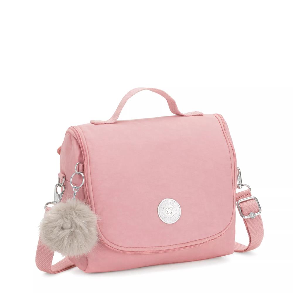 Kipling NEW KICHIROU, Frühstückstasche, Bridal Rose (rosa), Lunchbag mit Trolleyschlaufe