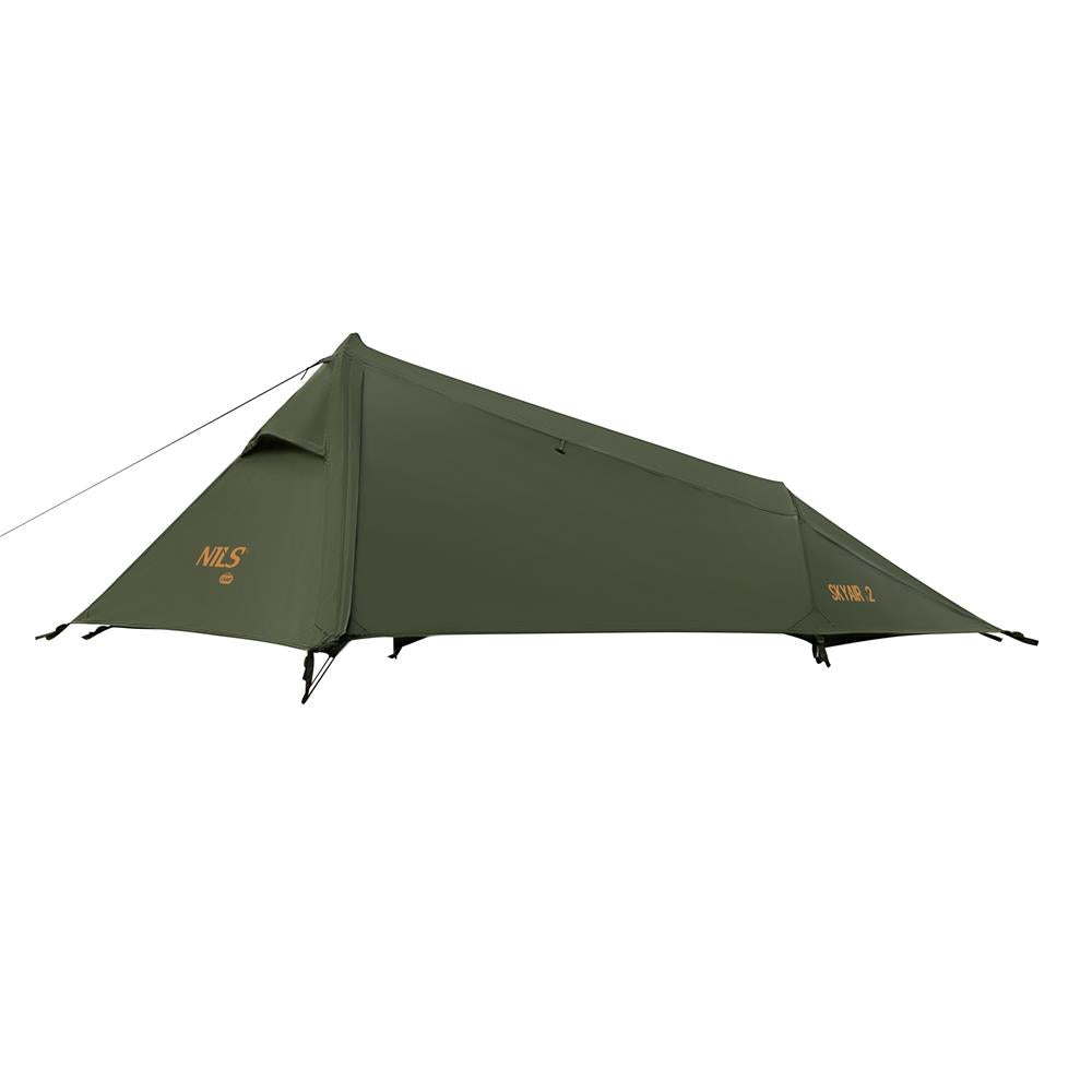 NILS CAMP SkyAir 2 ultraleichtes Zelt für 2 Personen in Grün - Outdoor Zelt für Camping & Trekking