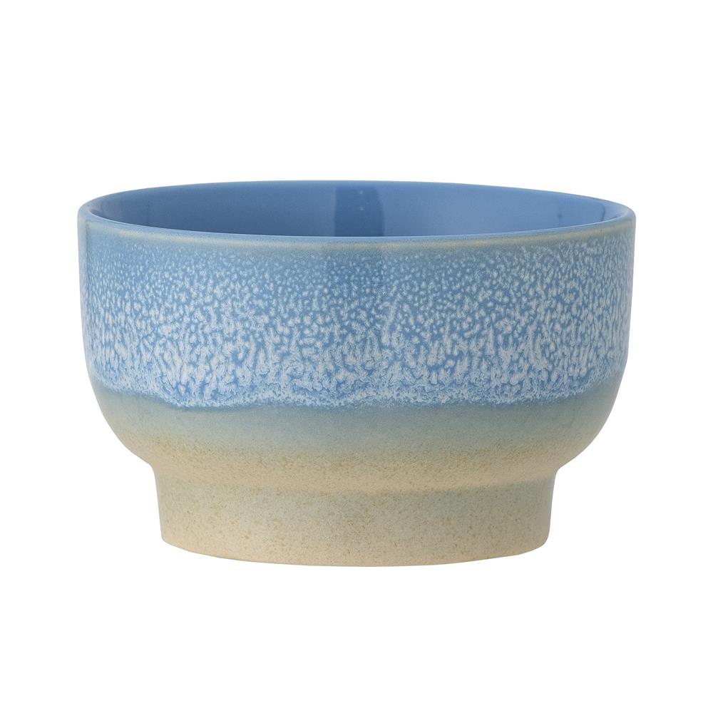 Bloomingville Safie Schale Blau 300ml Steingut spülmaschinenfest Schüssel