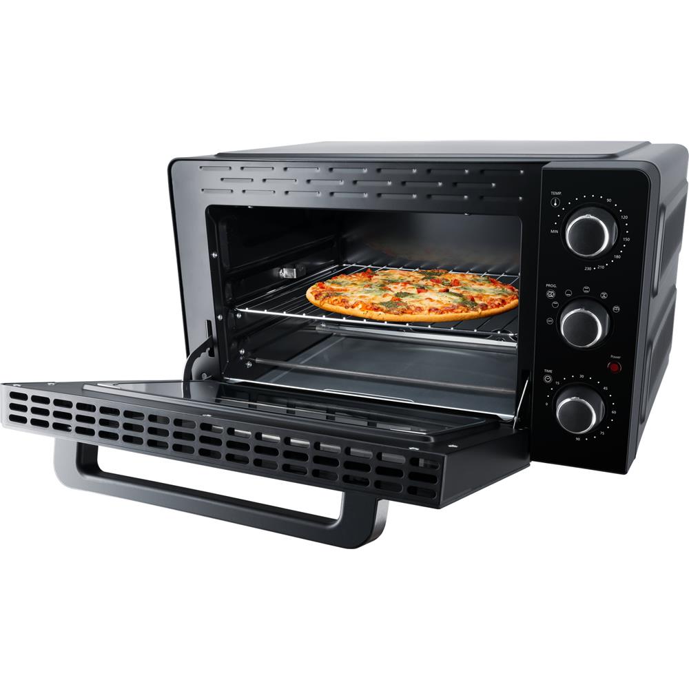 Steba Grillbackofen KB 224 Black Steel 24L Drehspieß Umluft 1500 Watt