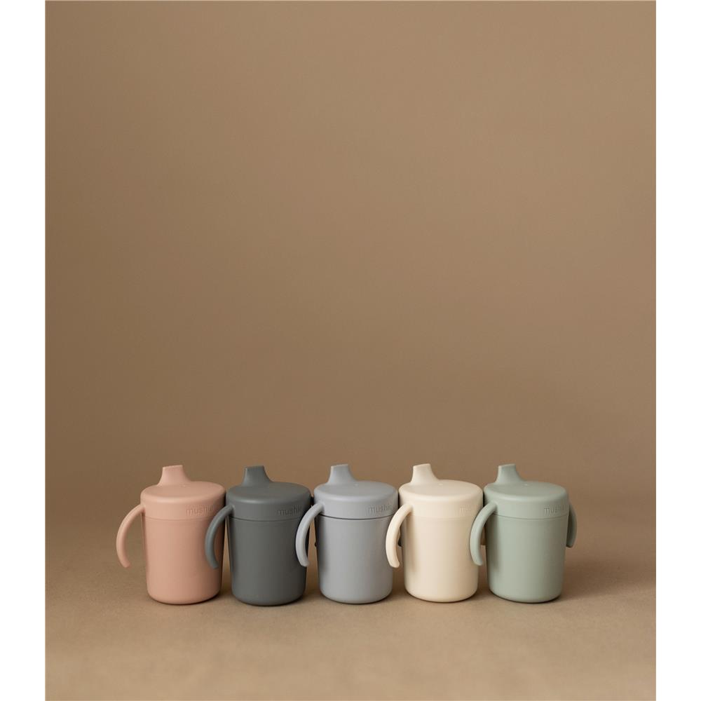 Mushie Schnabeltasse, Smoke, BPA-frei