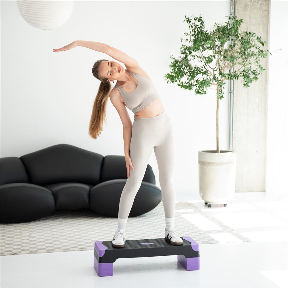 Aerobic Balance Stepper 3-fach höhenverstellbar mit Balancepads für Fitness | HMS AS008L
