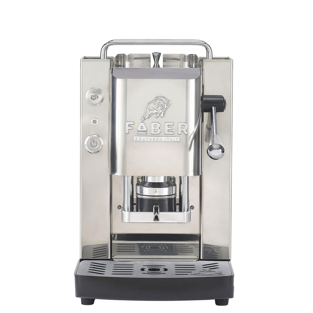 Faber Pro Essential Inox Matt Satin ESE Pad Kaffeemaschine 44 mm