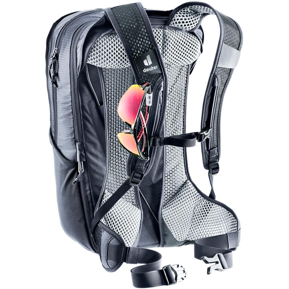 deuter Race Air 14+3, Fahrradrucksack, black (schwarz), 14L