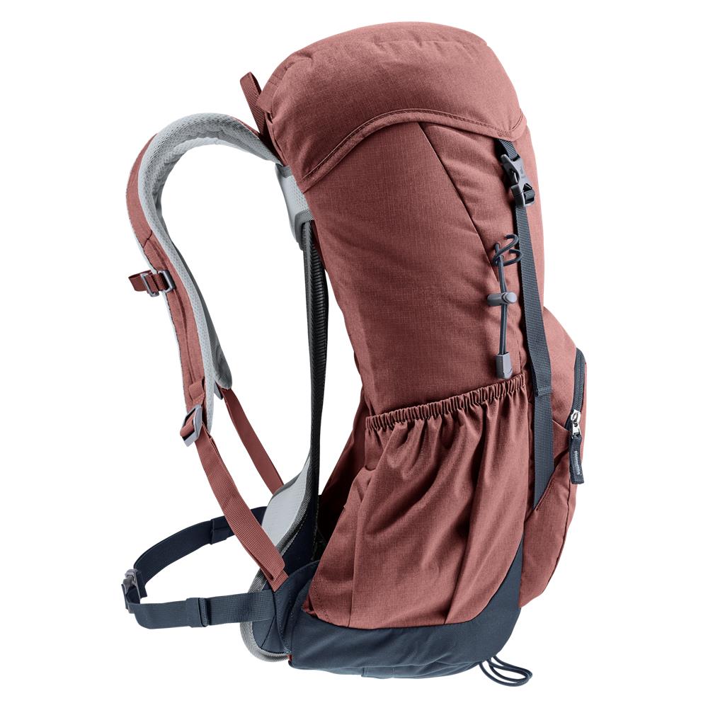 deuter Zugspitze 22 SL, Wanderrucksack, caspia-ink (rot), 22L