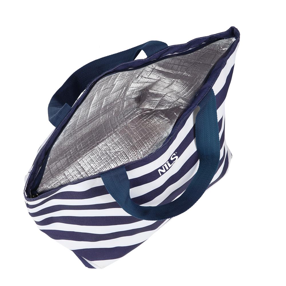 NILS Kühltasche 23L in Blau - Thermotasche für Picknick, Strand & Camping