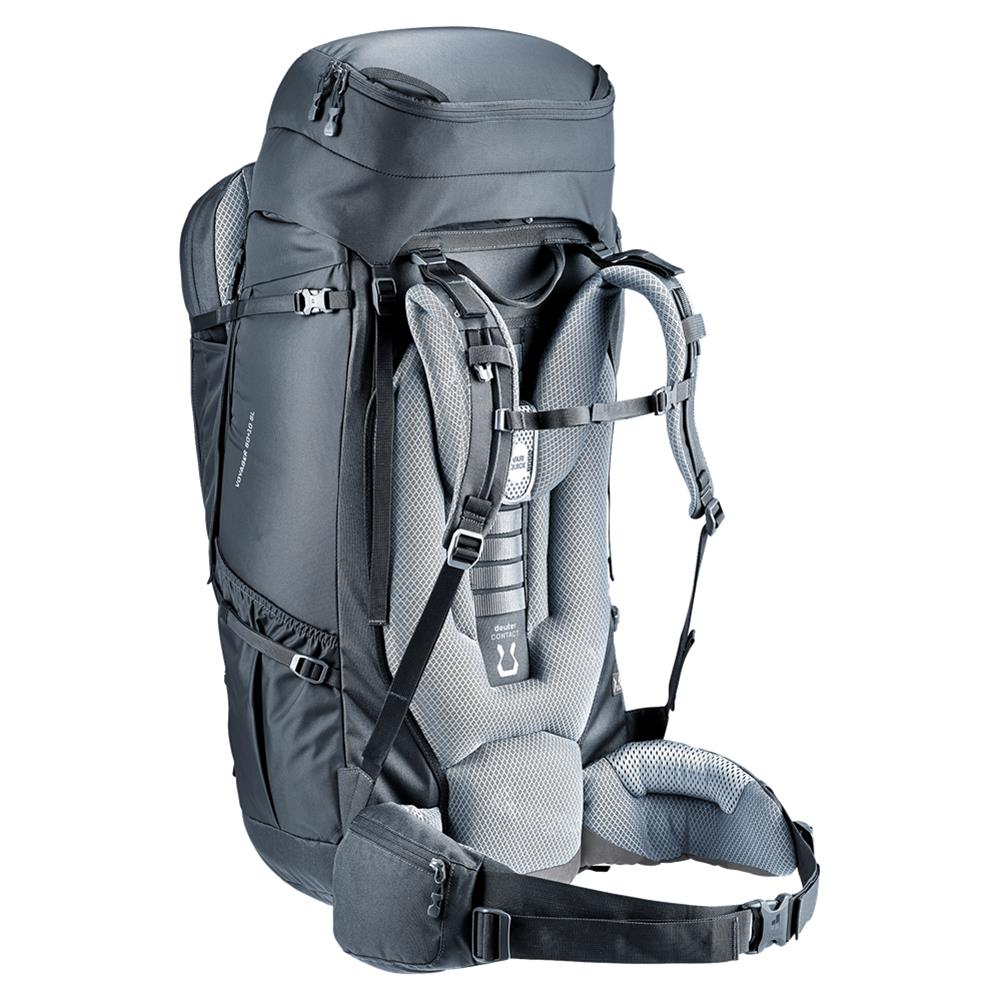 deuter Voyager 60+10 SL, Reiserucksack, black (schwarz), 60L