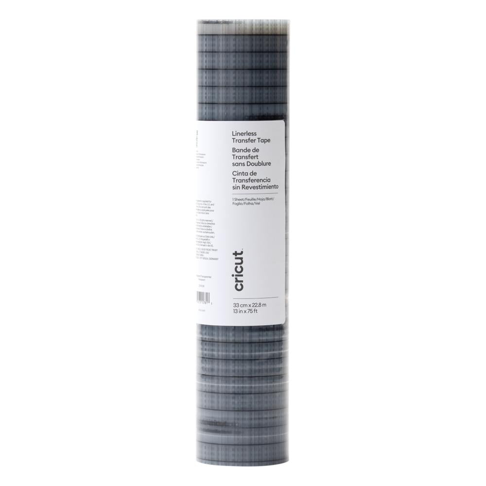 Cricut Transferklebeband ohne Trägerfolie, 1 Rolle Transferfolie 33 x 22,86 cm