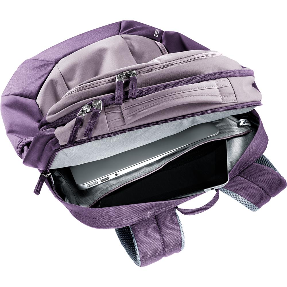 deuter Giga, Lifestyle-Rucksack, lavender-purple (lila), 28L, mit Flaschenhalter und Laptopfach