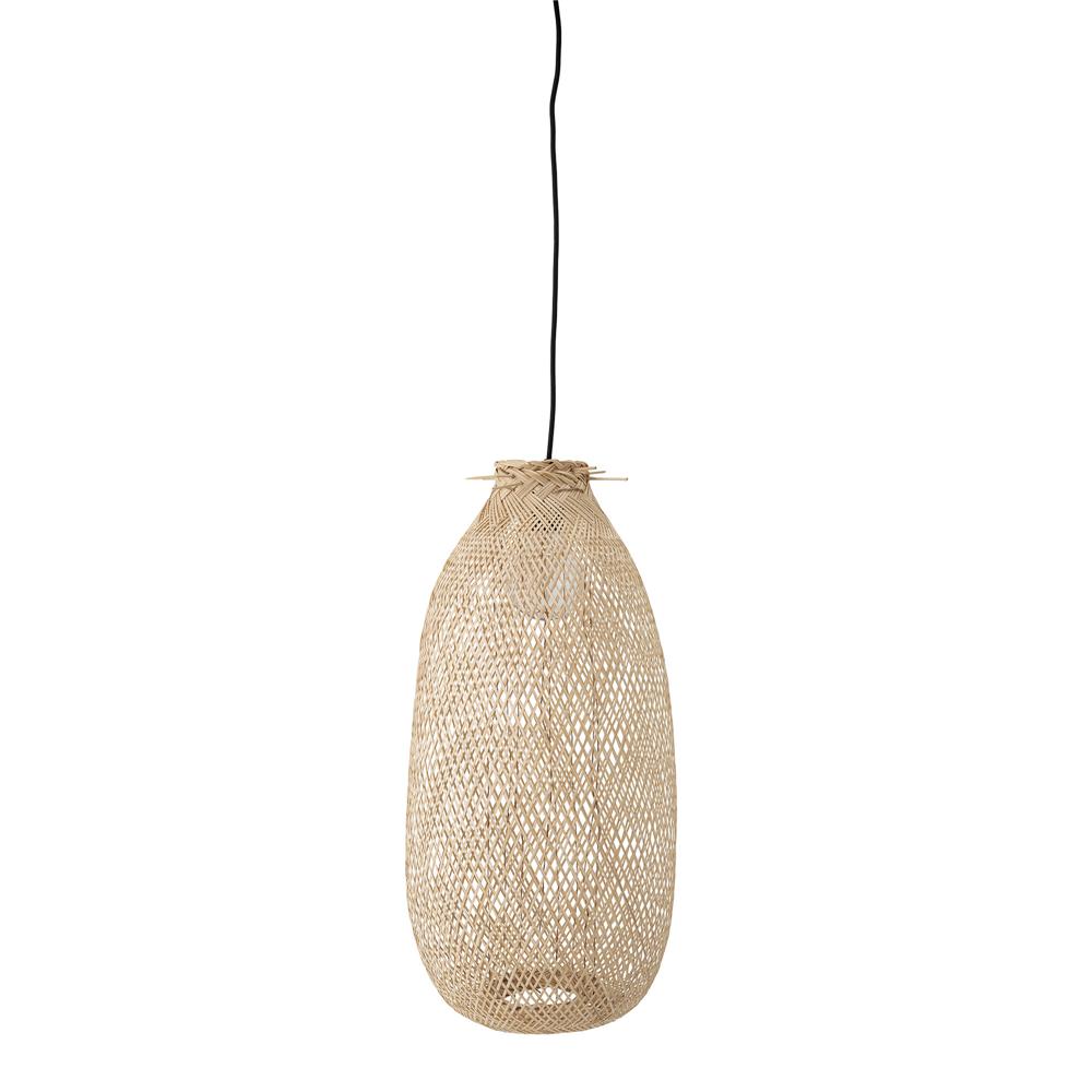 Bloomingville Pendellampe natur Ø25cm Bambus Pendelleuchte Hängelampe Hängeleuchte dänisches Design