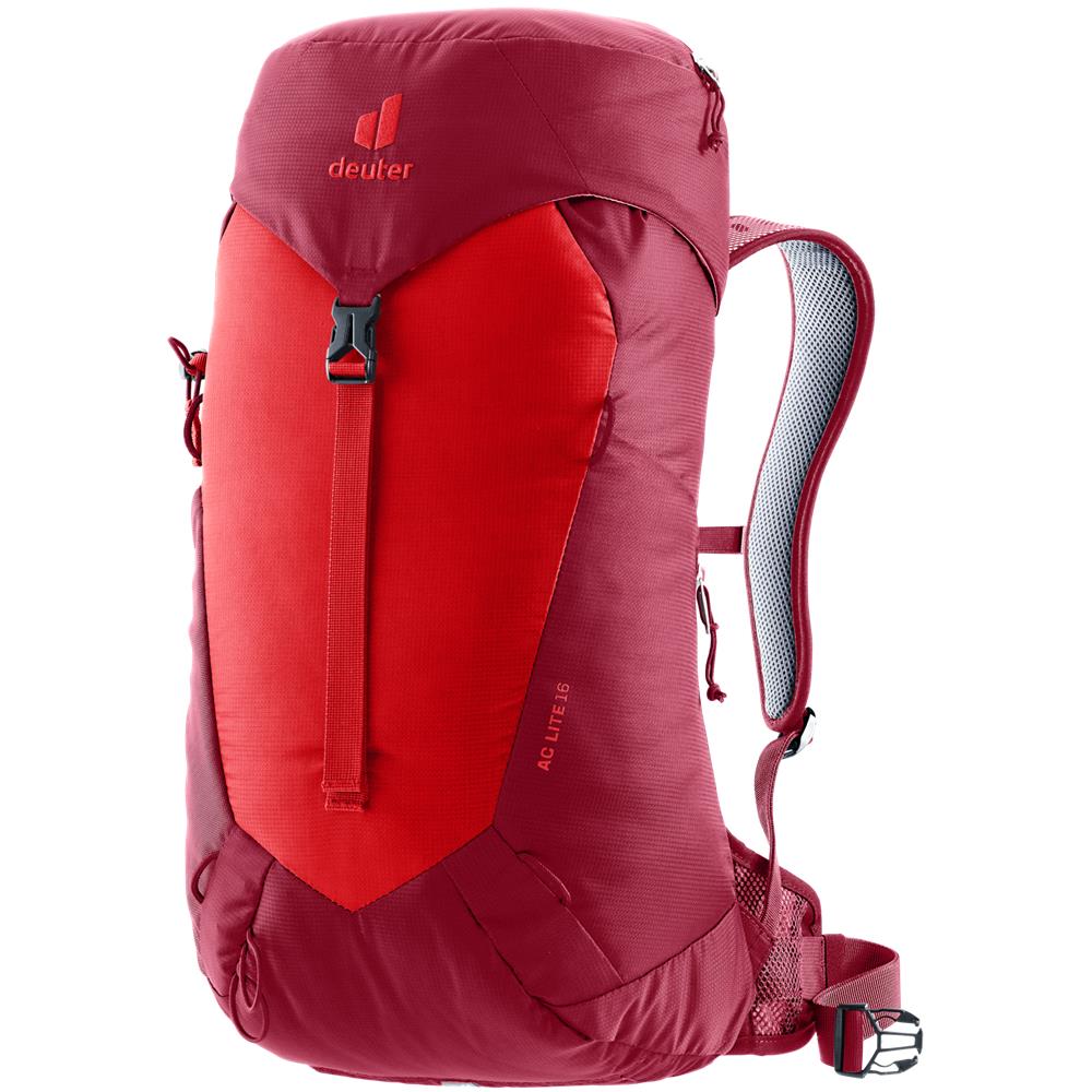 deuter AC Lite 16, Wanderrucksack, cherry-masala (rot), 16L