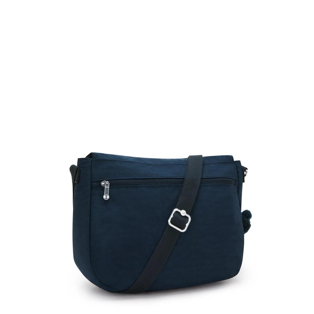 Kipling EARTHBEAT M, Schultertasche, Blue Bleu 2 (blau), Umhängetasche mit viel Stauraum