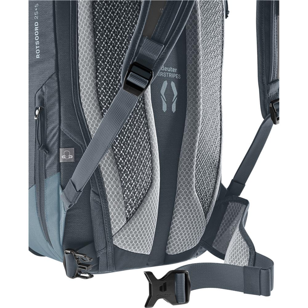 deuter Rotsoord 25+5, Fahrradrucksack, graphite-shale (grau), 30L, mit Laptopfach