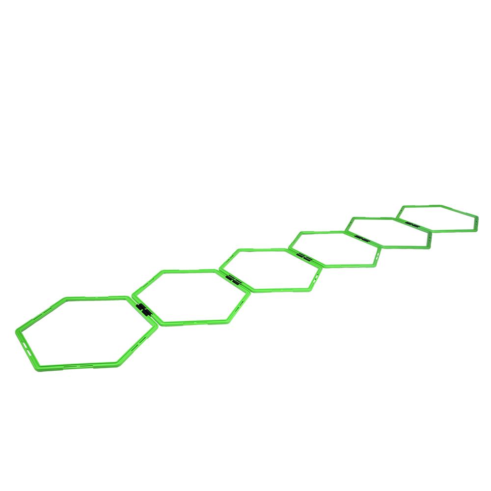 Koordinationsringe Set 6er Hexagon Agility Ringe | HMS SKR06