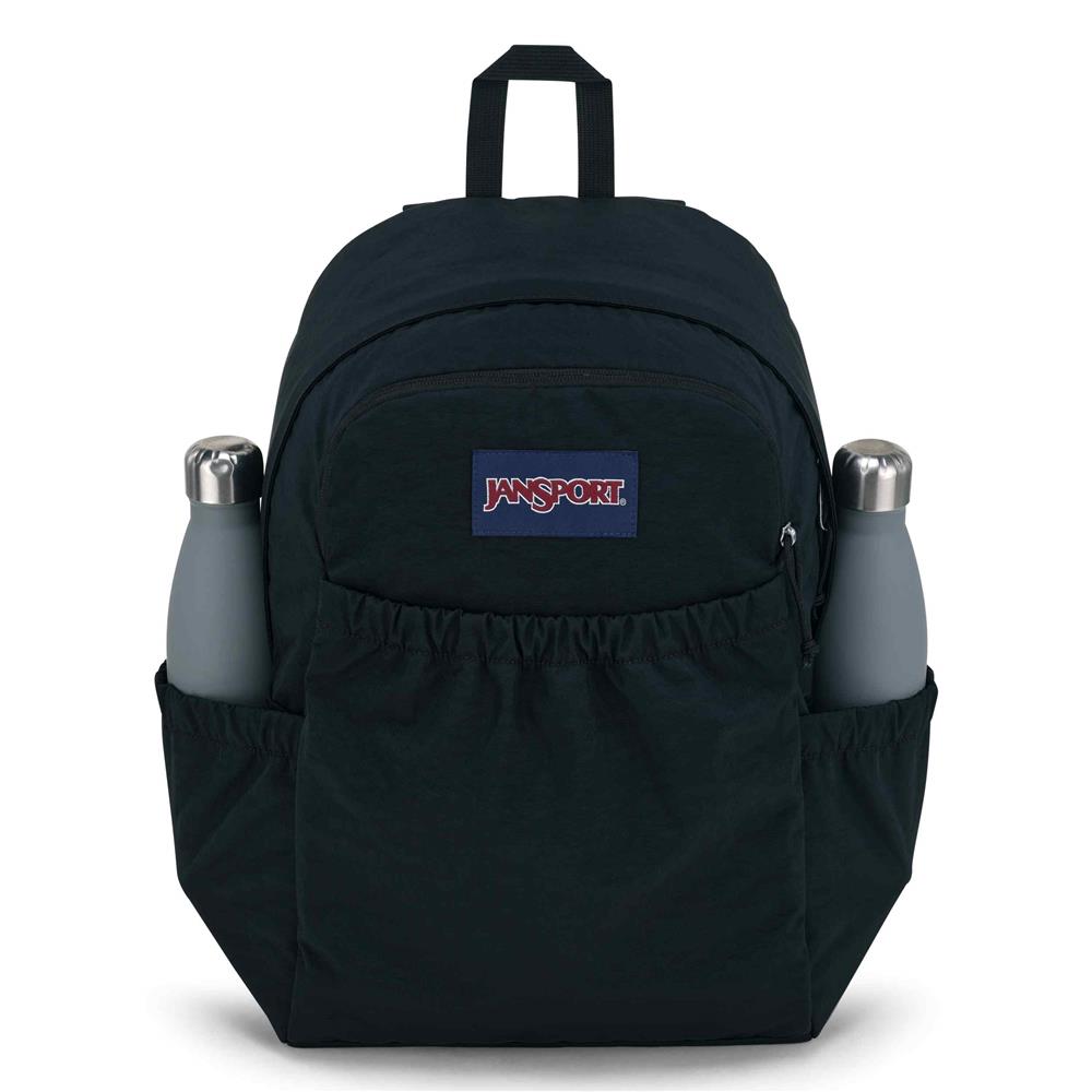 JanSport Slouch Pack, Rucksack, Black (schwarz), 34L, mit 15-Zoll-Laptopfach