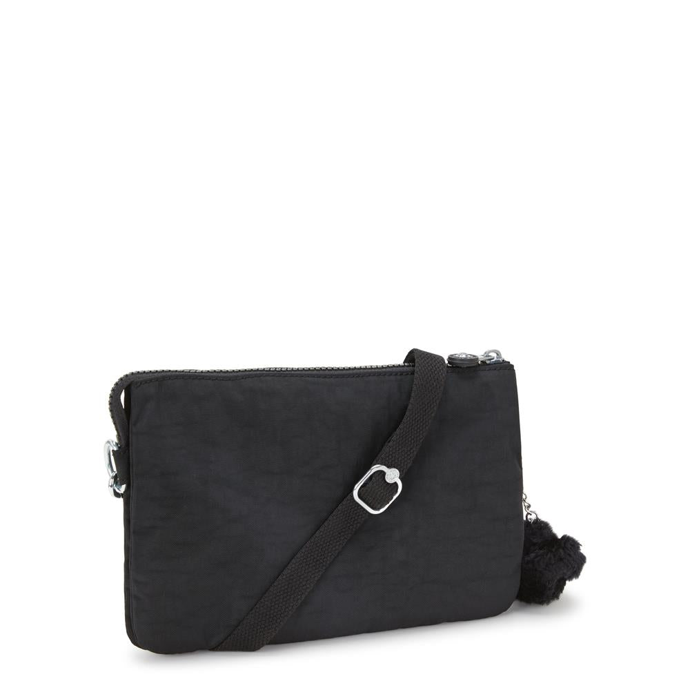 Kipling RIRI, Kleine Umhängetasche, Black Noir (schwarz), Schultertasche, Crossbody