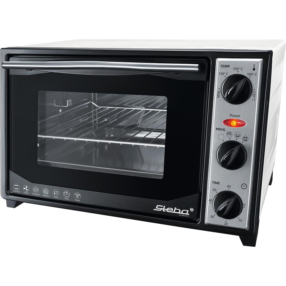 Steba Grillbackofen KB 27 U.2 20L mit Umluft Drehspieß und Doppelglastür