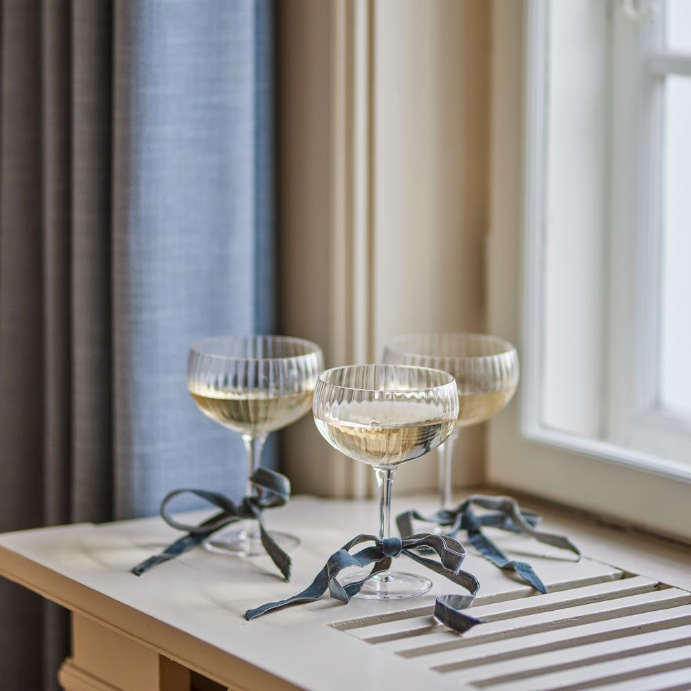 Bloomingville Astrid Champagnerglas Klar Glas 250ml 6er Set