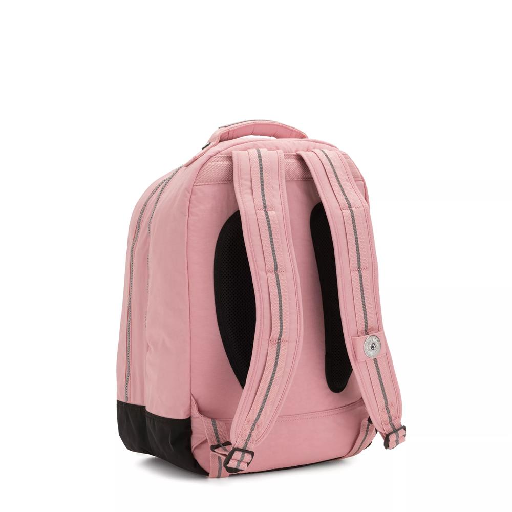 Kipling CLASS ROOM, großer Rucksack, Bridal Rose (rosa), Schulrucksack mit Laptopfach 15 Zoll