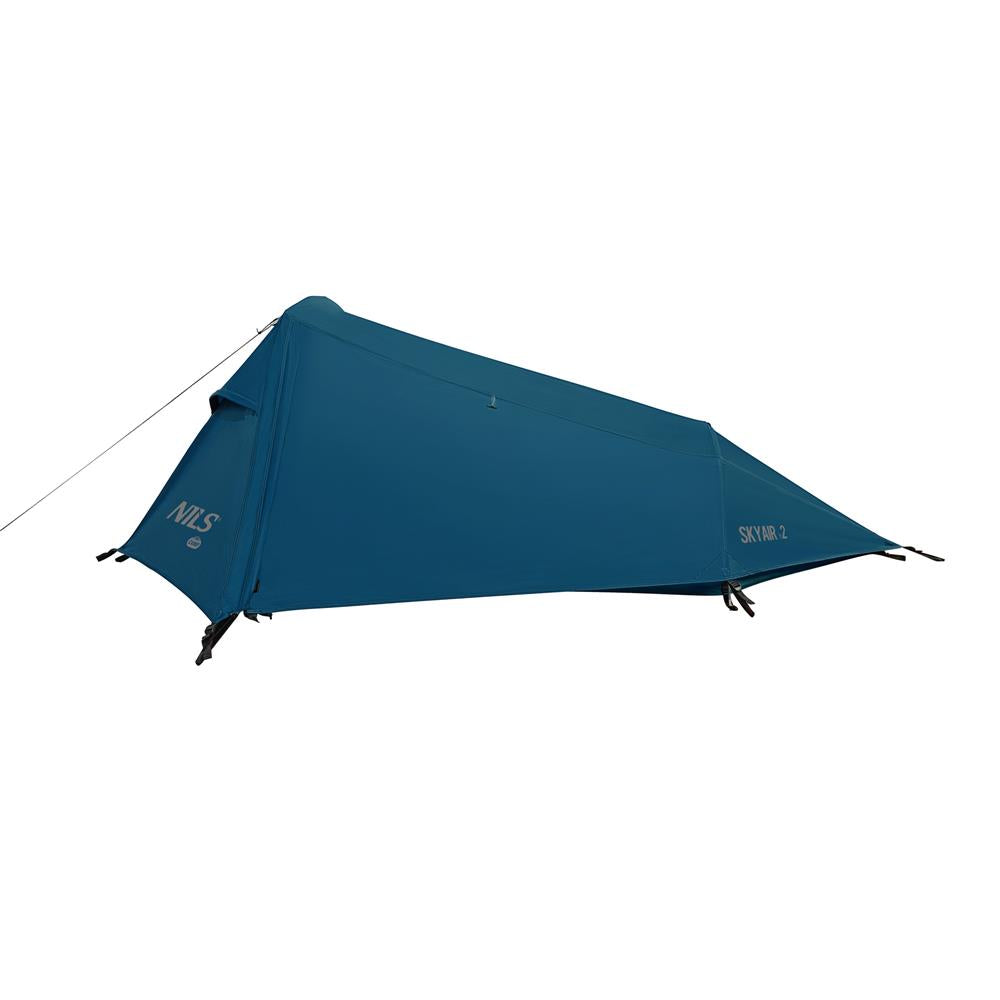 NILS CAMP SkyAir 2 ultraleichtes Zelt für 2 Personen in Blau - Outdoor Zelt für Camping & Trekking
