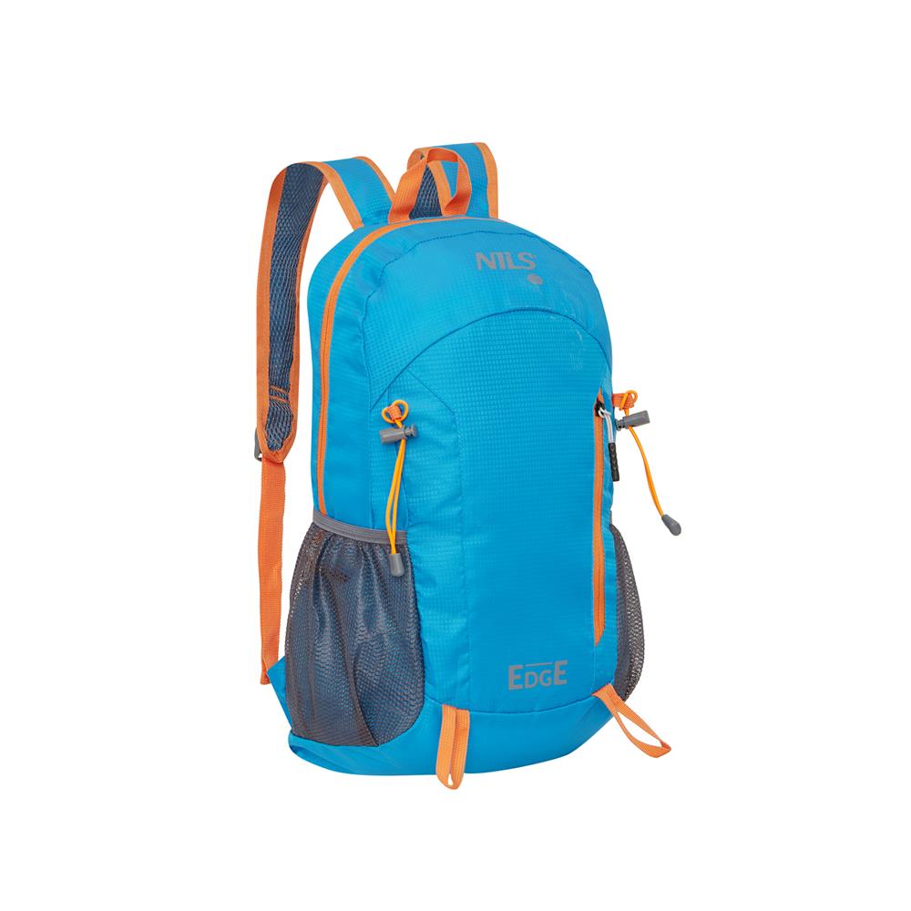 NILS CAMP Tagesrucksack Edge 22L in Blau - leichter Rucksack für Wandern, Radfahren & Reisen
