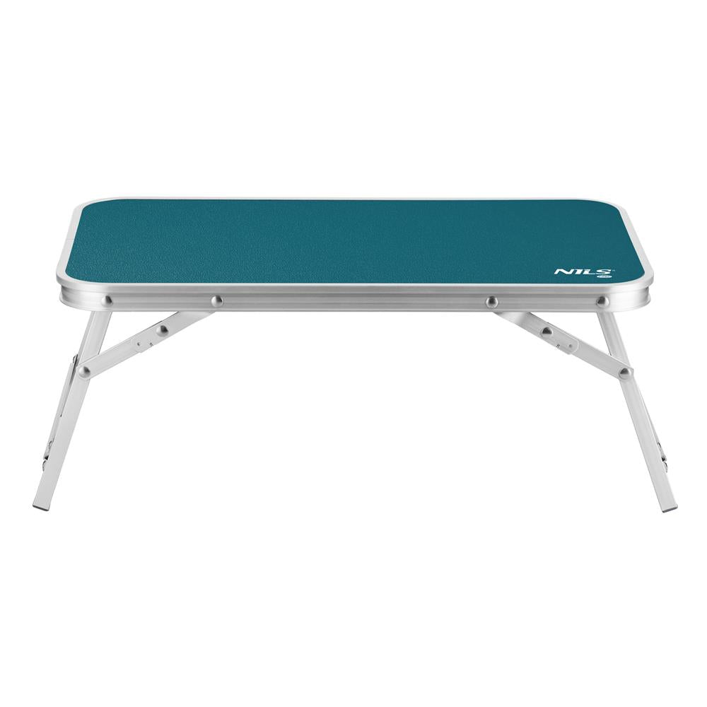 NILS CAMP Klapptisch blau kompakt für Camping Picknick Strand Outdoor leicht