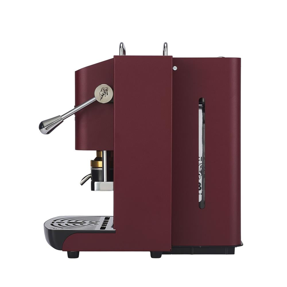 Faber Pro Deluxe 3.0 Cherry Red Chrom ESE Pad Kaffeemaschine 44 mm
