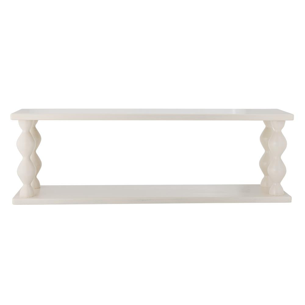 Bloomingville Salino Wandregal Weiß Holz 80x26cm Hängeregal