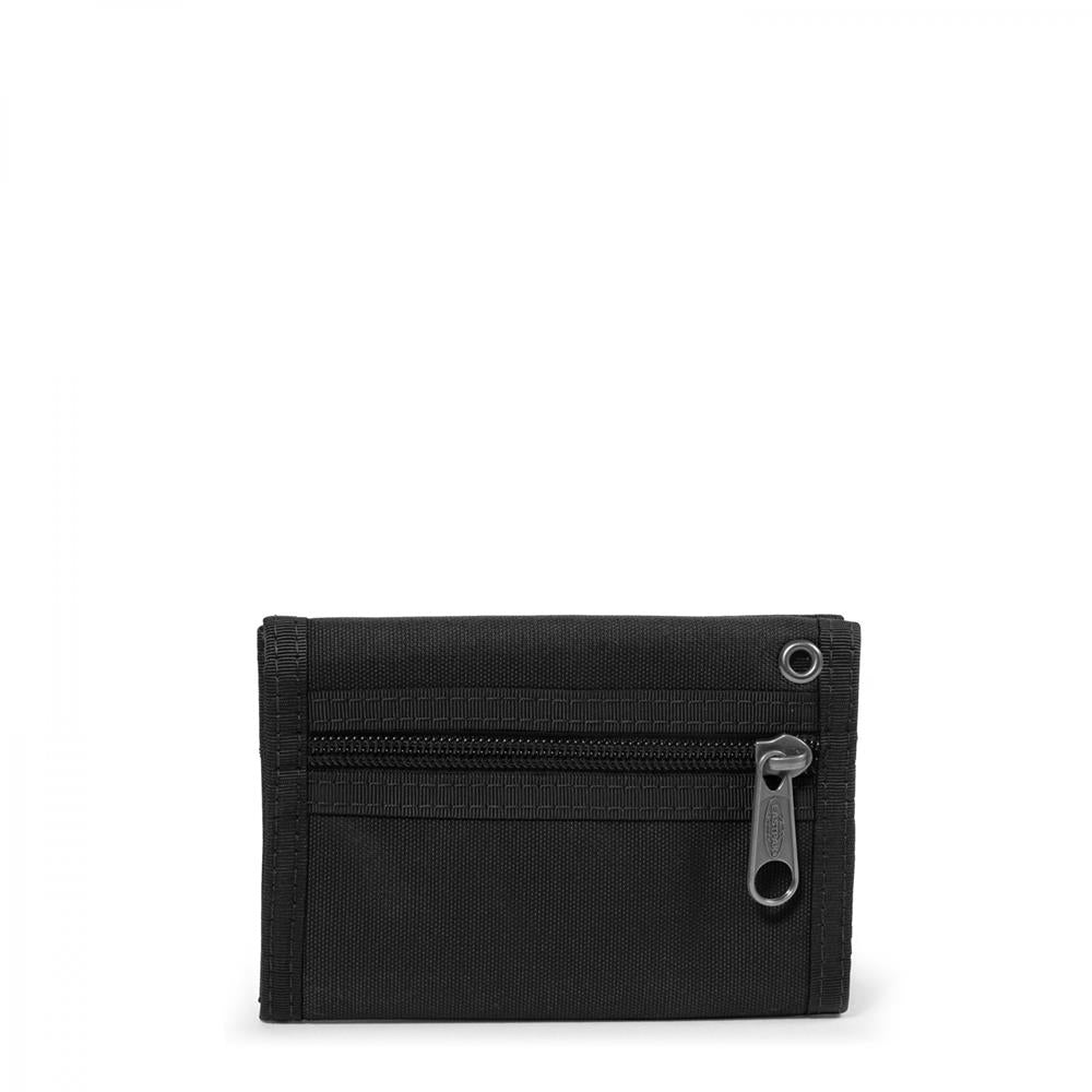 Eastpak CREW SINGLE, Geldbörse, Black (schwarz), Dreifach faltbares Portemonnaie