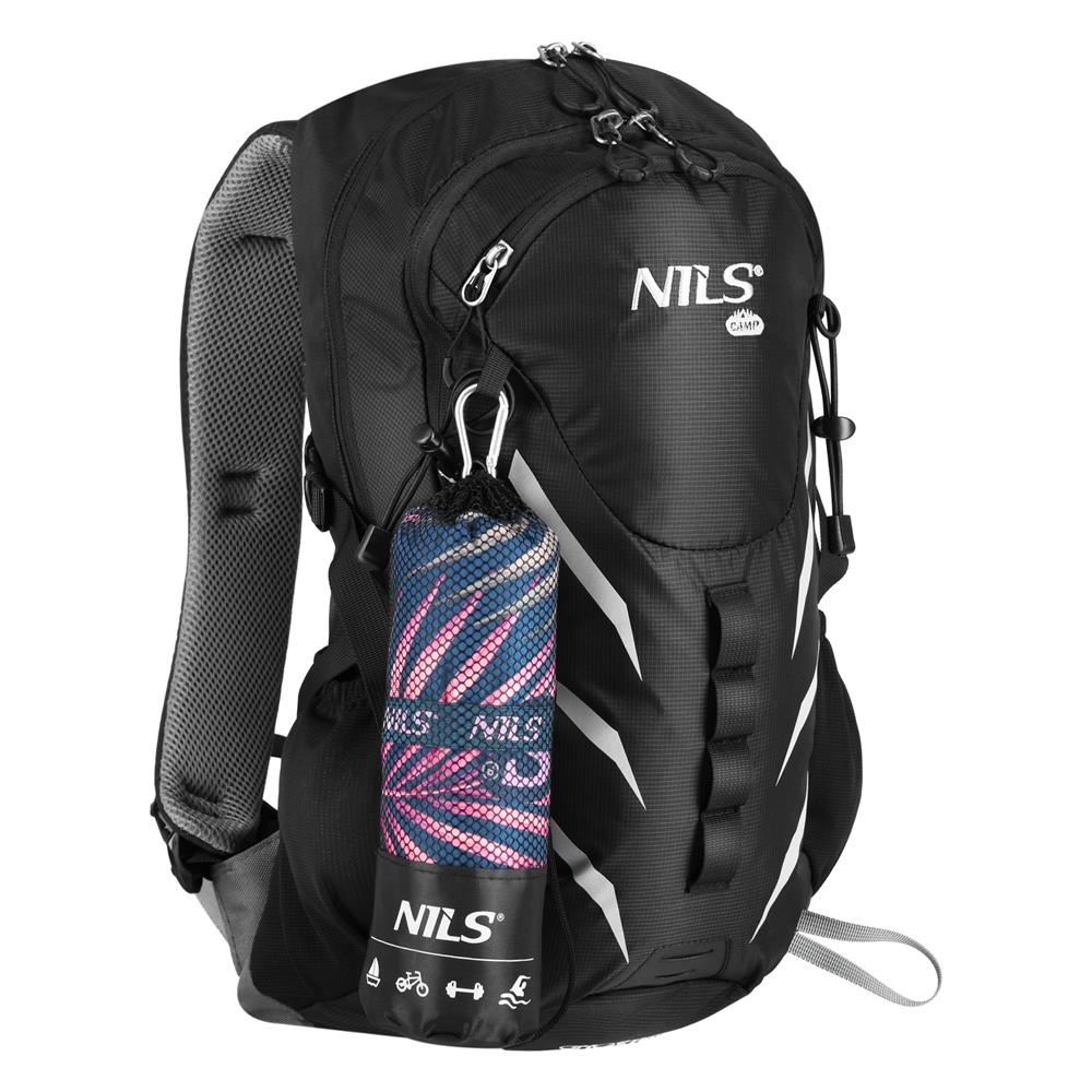 NILS Mikrofaserhandtuch 160x80 cm Dschungel - schnelltrocknendes Handtuch für Camping, Strand & Sport
