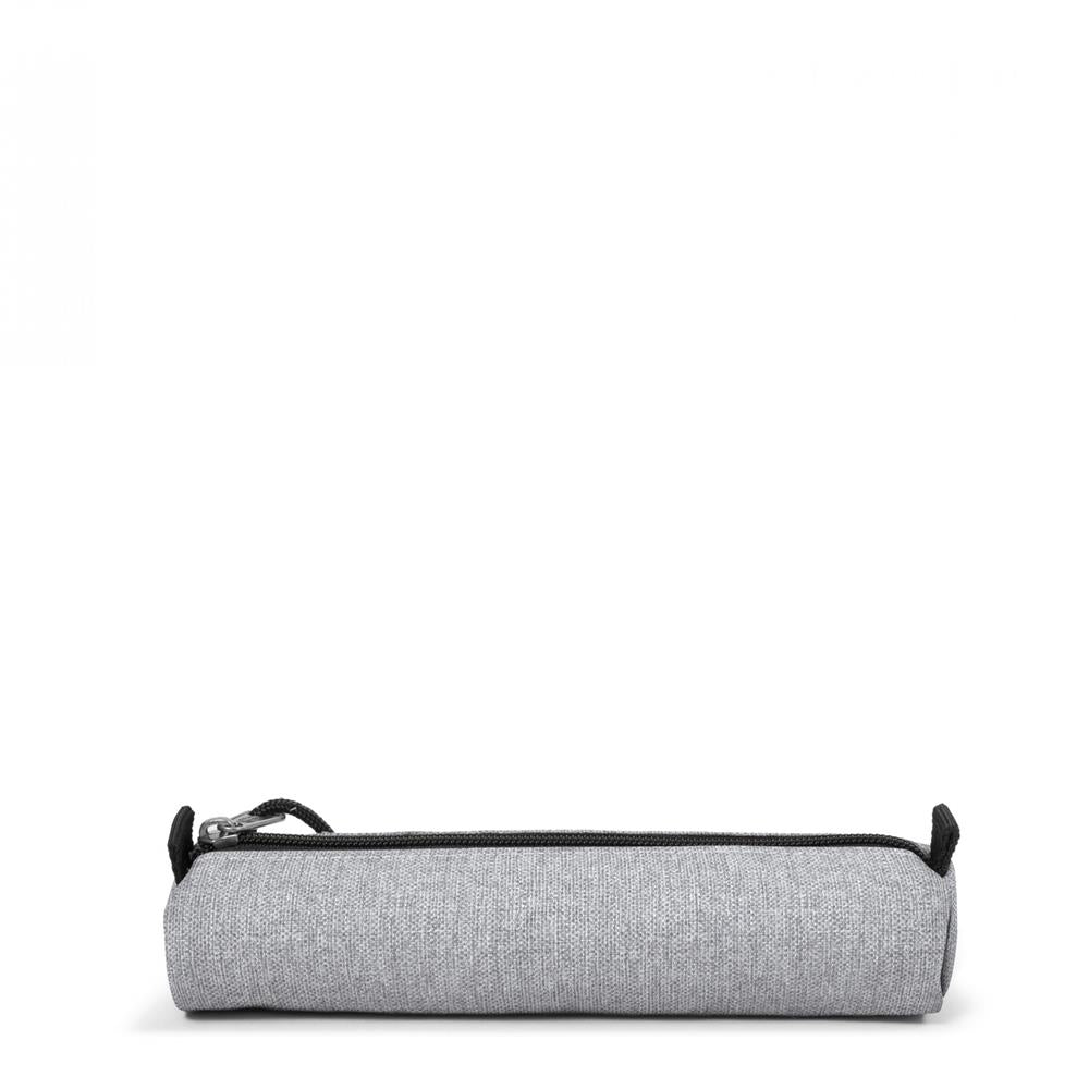 Eastpak SMALL ROUND SINGLE, Federmäppchen, Sunday Grey (grau), kleine runde Federmappe, Federtasche