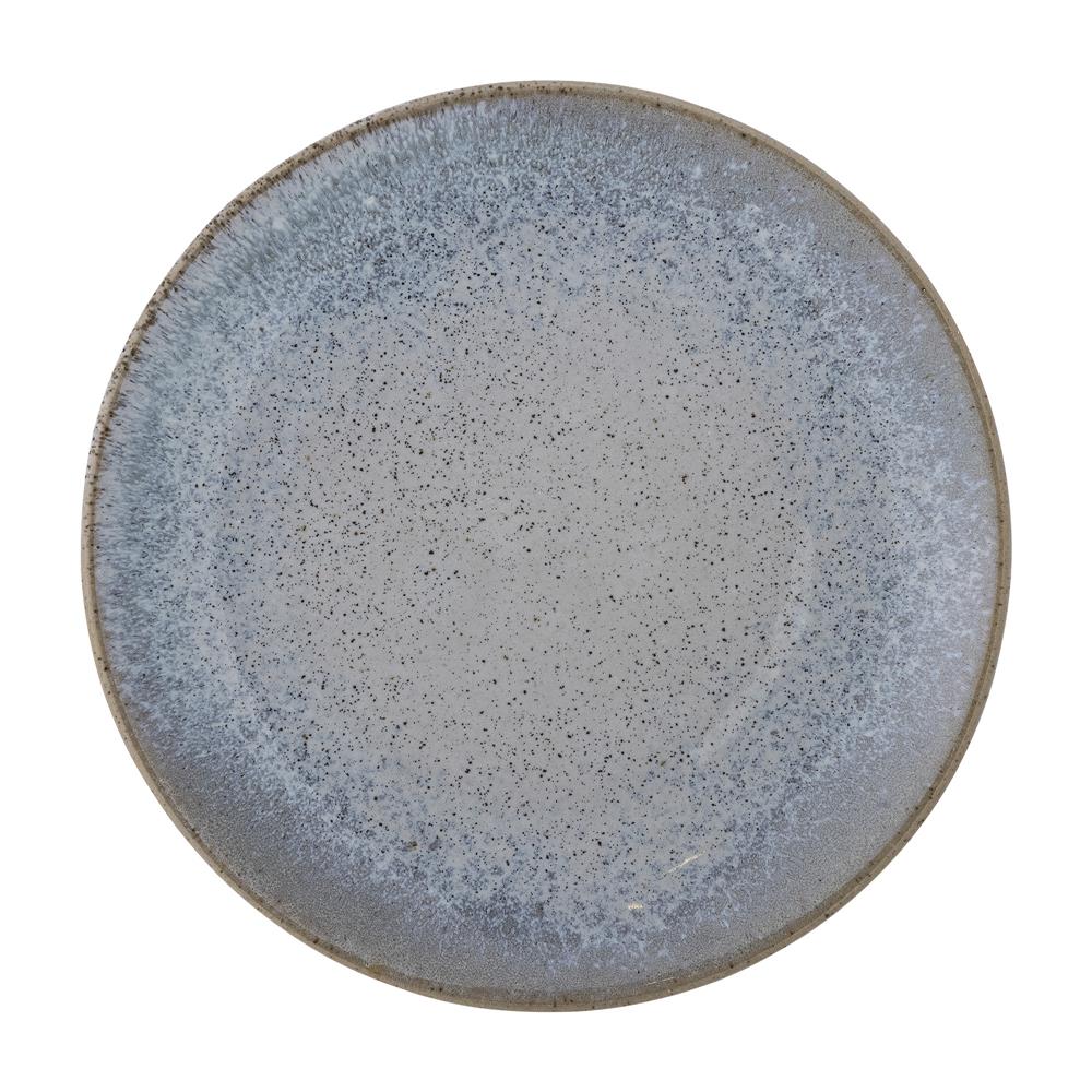 Bloomingville Paula Teller, Blau, 20cm, Steingut, dänisches Design