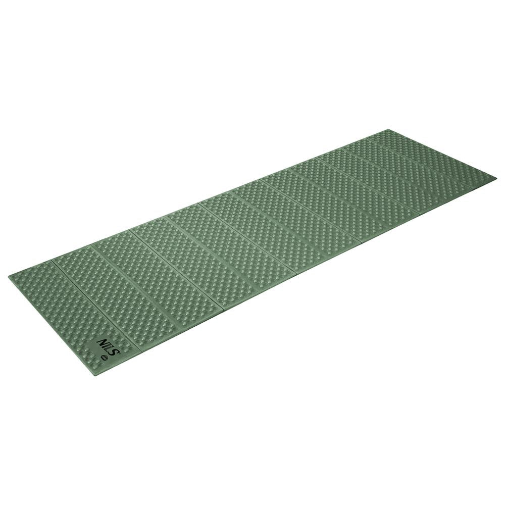 NILS CAMP faltbare Isomatte 188 cm in grün Camping Schlafmatte Outdoor Trekking Festival
