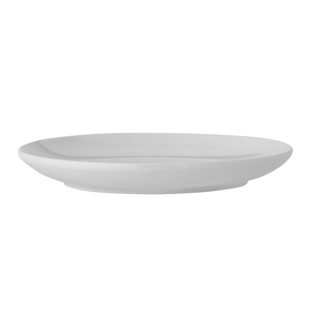 Bloomingville Wendy Teller weiß D15 cm aus Steingut – Dessertteller für Küche & Tischdeko