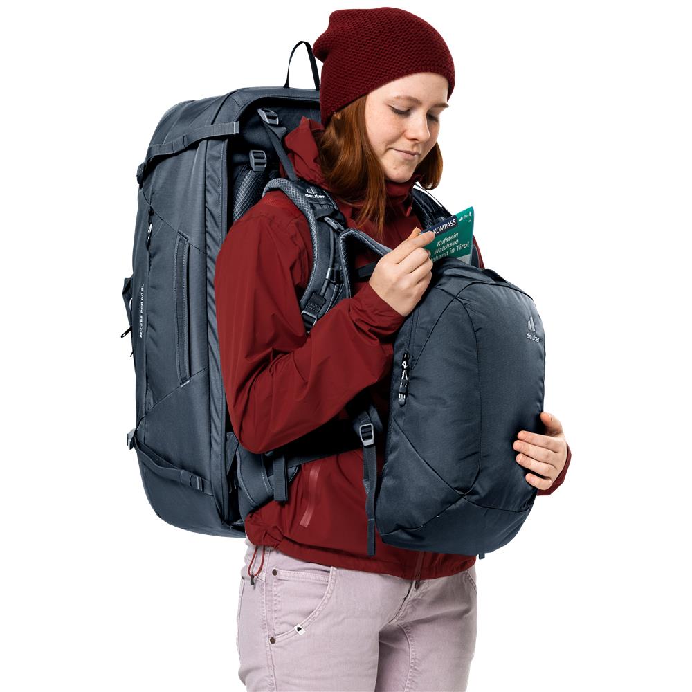 deuter Access Pro 60 SL, Reiserucksack, black (schwarz), 60L, für kürzere Rücken