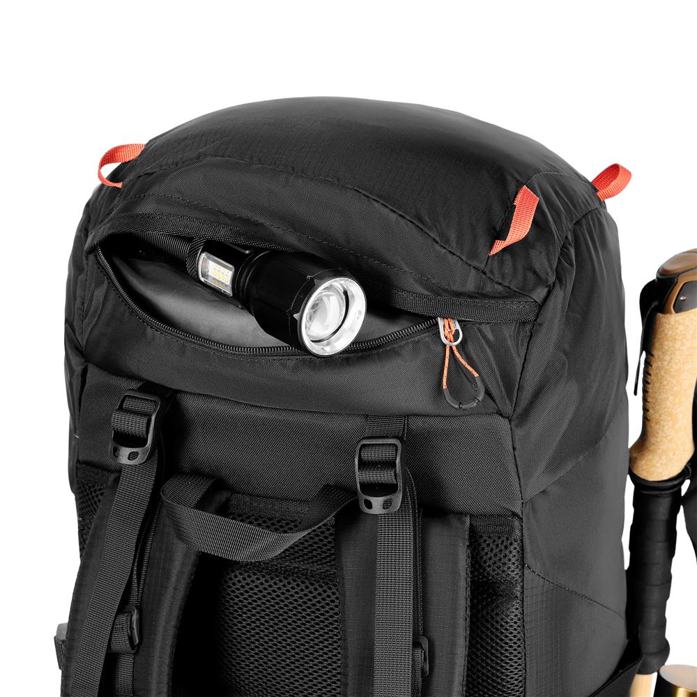 NILS CAMP Nordkapp 65L Trekkingrucksack Wanderrucksack Schwarz