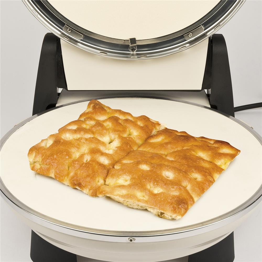 G3Ferrari elektrischer Pizzaofen Napoletana Icy Cream inkl. 2-ten Stein zum Überbacken im Deckel - Limited Edition bis 400 °C