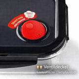 LocknLock Glas Frischhaltedose 1000 ml - Ofenform mit Deckel, mikrowellengeeignet, auslaufsicher