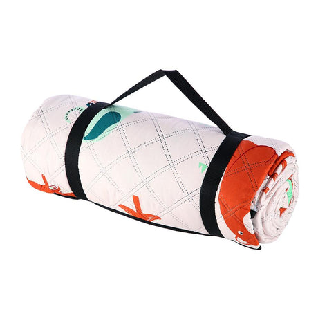 NILS CAMP Picknickdecke Wald 195x200 cm - Outdoor Decke für Strand, Garten & Camping