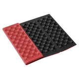NILS CAMP Camping Sitzmatte rot faltbar ultraleicht für Camping Outdoor Strand