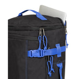Eastpak CARRY PACK, Reiserucksack, Kontrast Black Blue (blau), 30L, Reisetasche mit Flaschenhalter und Laptopfach