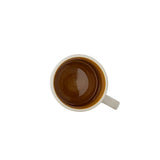 Bloomingville Gina Tasse Braun Steingut 4er Set 250 ml weihnachtliche Kaffeebecher